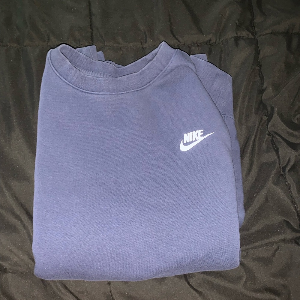 Nike Fleece Crewneck Sweatshirt Navy🔥